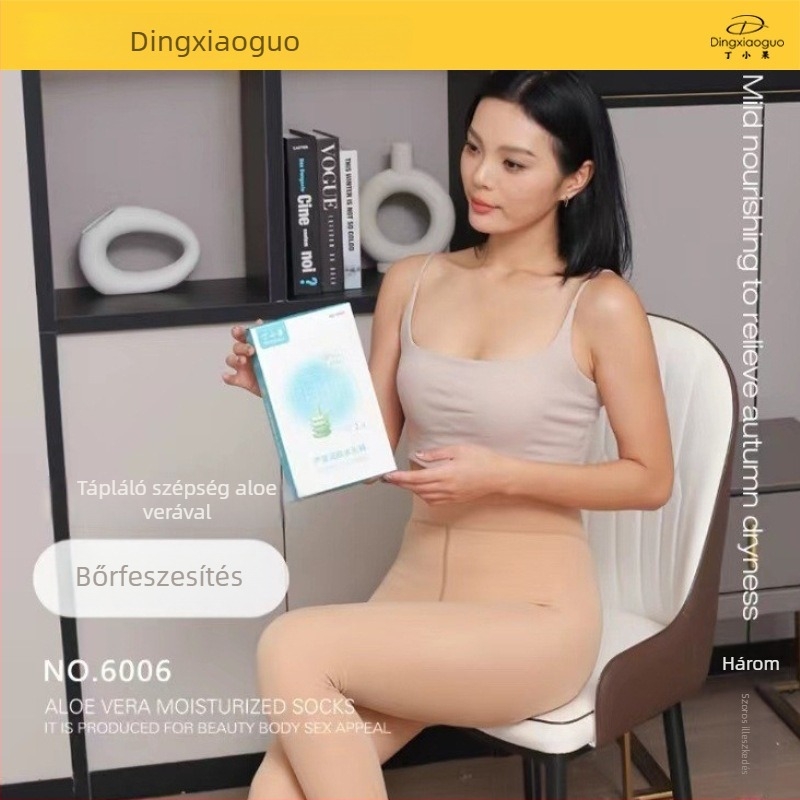 Ding Xiaoguo 6006 Aloe vera hidratáló harisnya – fényes felület, melegítő és formázó hatás