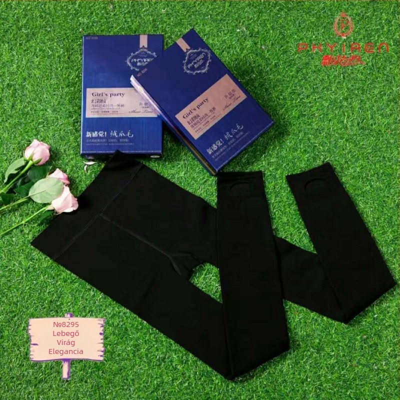 Pamut leggings, közepes vastagság, 72% pamut