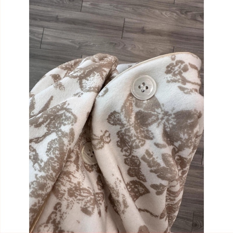 Derong fleece-betétes vastag női loungewear szett kardigánnal és nadrággal, akril-keverék 80–90%, ősz-télre, külső viselésre