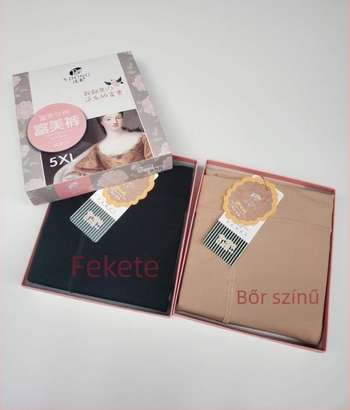 Nylon formáló harisnya, 1200D, közepes vastagság, teljes hossz