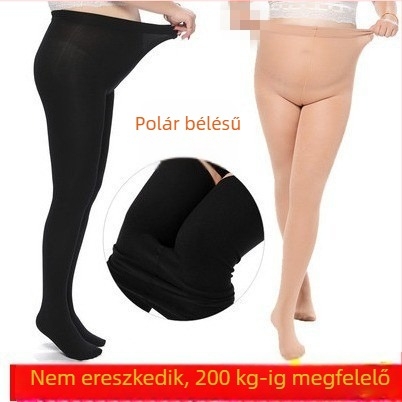 Baichuang extraligás velúr harisnya ősz-télre, közepes vastagságú, 120 denier, csípőemelés és formázás, antibakteriális, izzadság felszívás, melegek, csúszásmentes