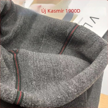 Új 200D/1200D/1900D leggings, függőleges csíkokkal, pamut-kasmír keverék, szoros szabás
