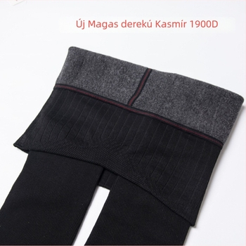 Új 200D/1200D/1900D leggings, függőleges csíkokkal, pamut-kasmír keverék, szoros szabás
