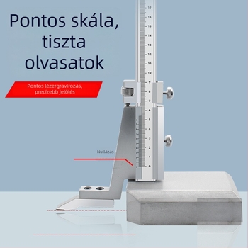 Digitális kijelzős magasságmérő, jelölő és vernier kaliber (Márka: Mark Youth)