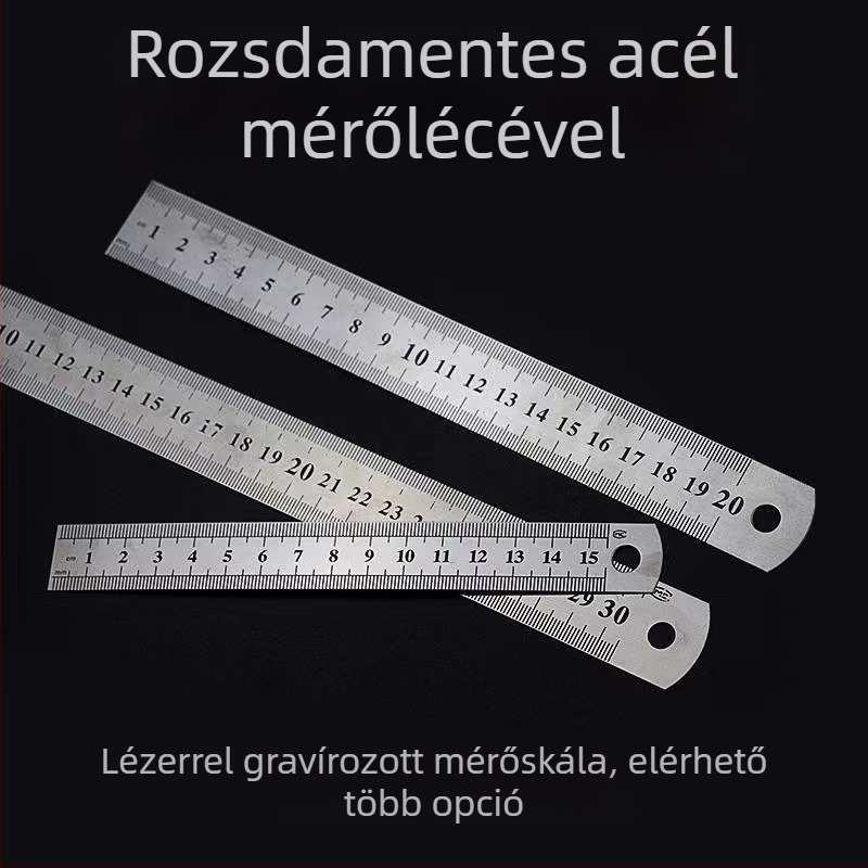Vernier tolómérő, ipari minőségű, nagy pontosságú, integrált acél