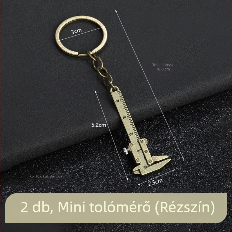 Műanyag vernier tolókalapács, otthoni használatra, mini mérőeszköz ékszerekhez és karkötőkhöz, nagy pontosságú