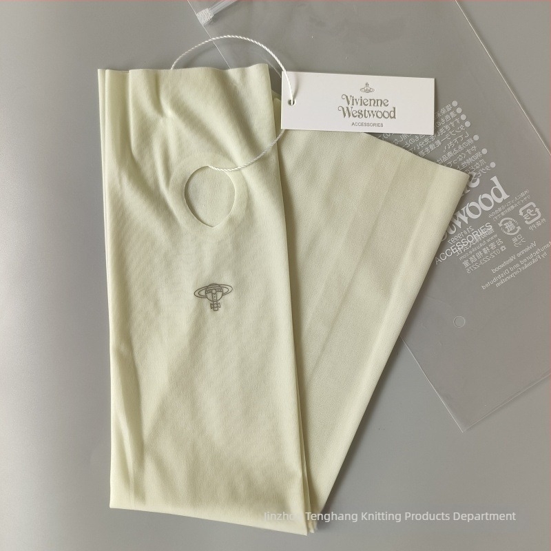 Női UV-védelmes Ice Silk karvédők, varrat nélküli, hűsítő, egyszínű