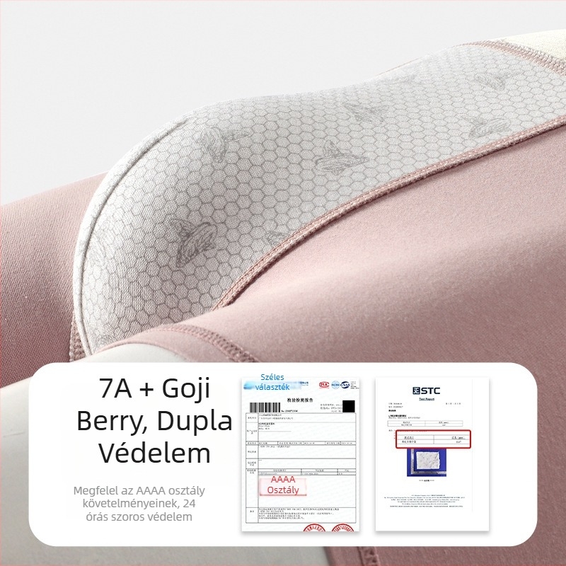 Férfi pamut boxeralsónemű, lélegző, középmagas derekú, 95–100% pamut, ágyéki rész viszkóz bélés