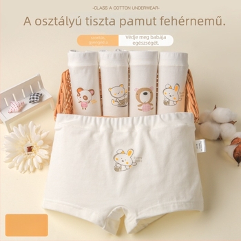 Beth lányoknak szánt pamut alsónadrág (95% pamut; Class A biztonság; 3-8 éves korosztály)