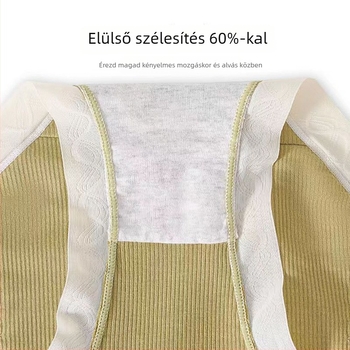 Női magas derekú alsónemű, 95% pamut, 95% Modal belső rész, kötött anyag