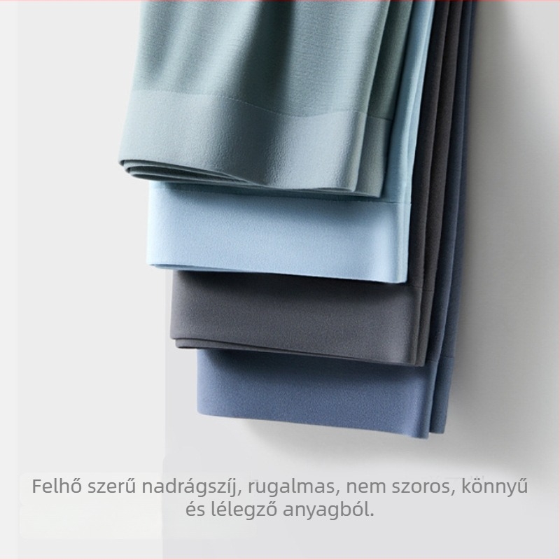 Férfi U‑formájú zsebbel ellátott alsónemű, varrat nélküli, lélegző, Modal 90% anyag, belső része viszkóz 95%