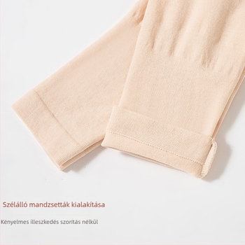 Testformáló termikus alapréteg szett, seamless, bőrbarát, nud érzetű, női alakformáló fehérnemű, magas elasztikusság