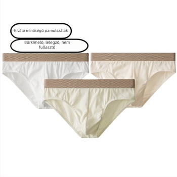Férfi boxer brief, 95% pamut, lélegző, antibakteriális, kötött, belső rész 95% viszkóz