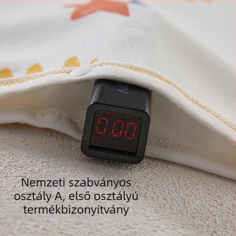 100% pamutból készült egyrészes babaszoba alvóruha, koreai stílus, újszülötteknek, egész évben