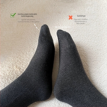 Női vastag fleece-betétes harisnya melegséget és karcsúsítást nyújt, nylon anyag, 30–50% nylon tartalom, vastag