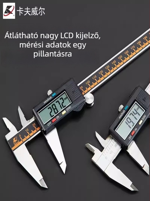 Vernier tolókaliper 0-150 mm digitális kijelzős – magasságmérő mérőeszköz YB5001A