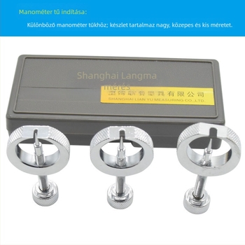 Három darabos tű eltávolító készlet nyomásmérőkhöz – diafragmás nyomásmérő, több méretű (nagy/közepes/kicsi), három darabos készlet
