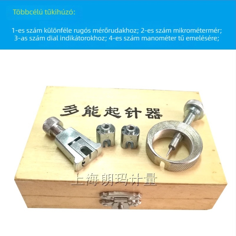 Három darabos tű eltávolító készlet nyomásmérőkhöz – diafragmás nyomásmérő, több méretű (nagy/közepes/kicsi), három darabos készlet