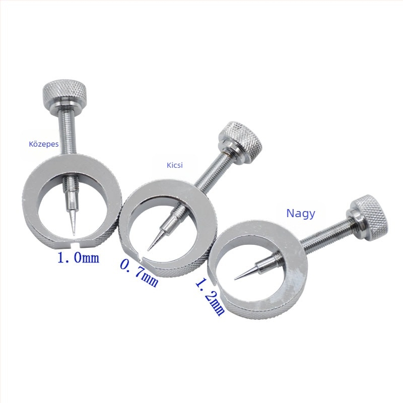 Három darabos tű eltávolító készlet nyomásmérőkhöz – diafragmás nyomásmérő, több méretű (nagy/közepes/kicsi), három darabos készlet