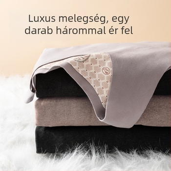 Férfi gyapjú patch termo mellény fleece-béléssel, extra vastag téli alapréteg, ujjatlan