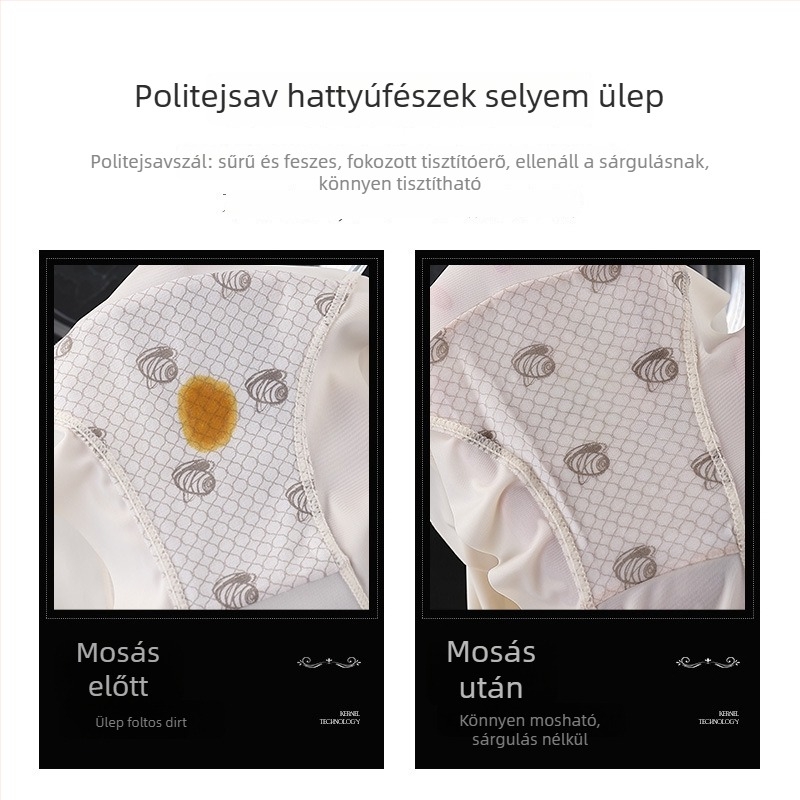 2024 tavasz-nyár: női magas derekú ice silk alsónemű, varrat nélküli, haskontroll, feszes illeszkedés a csípőn, plusz méret/XL