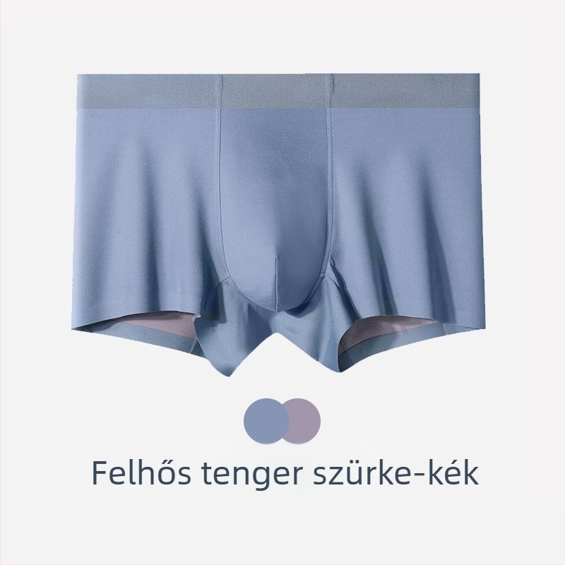 Férfi seamless antibakteriális modal boxer brief, modal anyagú, középmagas derekú, nyom nélkül