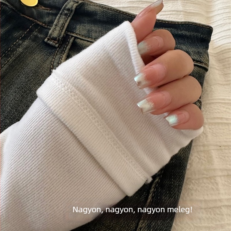 Női őszi-téli felső mellkasbetéttel és négyszögletes nyakkal, hosszú ujjú, meleg és vastag