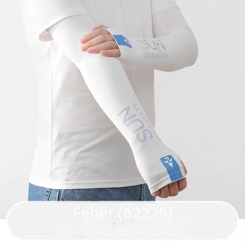 Nyári napsugárvédő karvédő, férfiaknak, ice silk anyag, nylon alapanyag, UV védelem, vezetéshez