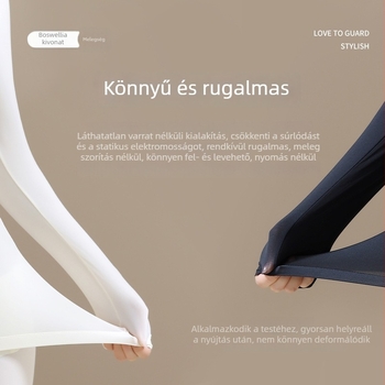 Női őszi-téli melegítő alapréteg felső, vékony, hosszú ujjú termo top