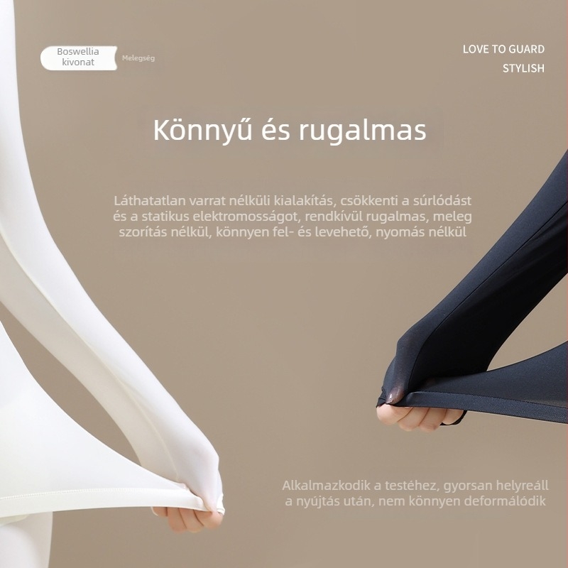 Női őszi-téli melegítő alapréteg felső, vékony, hosszú ujjú termo top