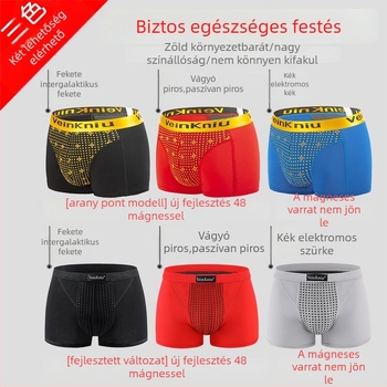 VeinKniu Férfi boxeralsónadrág, modál anyag, fő összetevő 90–95% modál, gáttáji bélés 100% poliészter, középmagas derék