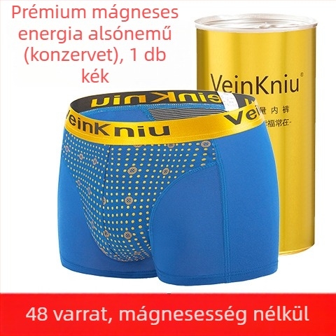VeinKniu Férfi boxeralsónadrág, modál anyag, fő összetevő 90–95% modál, gáttáji bélés 100% poliészter, középmagas derék