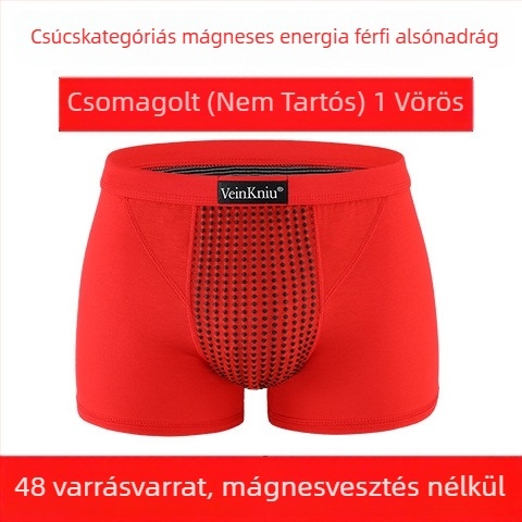 VeinKniu Férfi boxeralsónadrág, modál anyag, fő összetevő 90–95% modál, gáttáji bélés 100% poliészter, középmagas derék