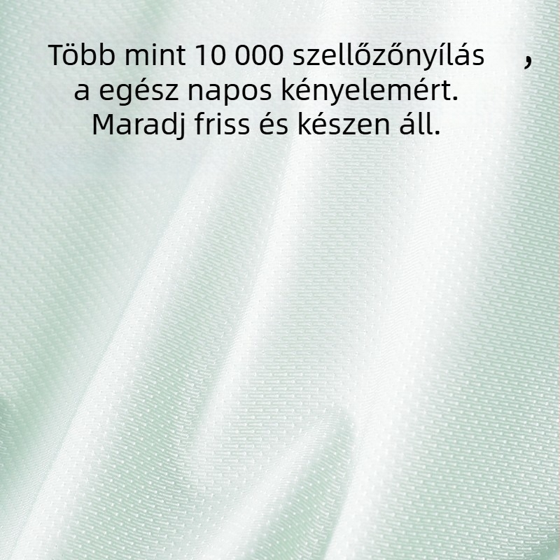 Férfi nyitott ágyékkal boxer brief, antibakteriális, lélegző, varrat nélküli, középmagasságú derék, nyárra