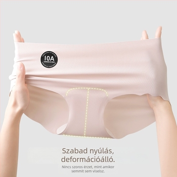 Ashmi 10A antibakteriális ice silk női fehérnemű, magas derekú, hasformázó, fenékemelő, kényelmes, plusz méret