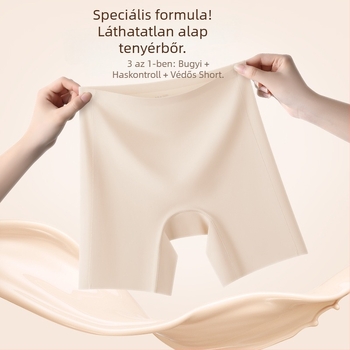 Női Ice Silk biztonsági nadrág, középmagas derékkal, 95% nylon, Ice Silk bélés a szeméremrészen, expozíció elleni védelem