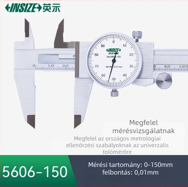 Insize digitális tolómérő, 150-200-300 mm tartomány