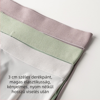 Nyári férfi Ice Silk varrat nélküli boxeralsó antibakteriális Mulberry selyem bélésével 7A