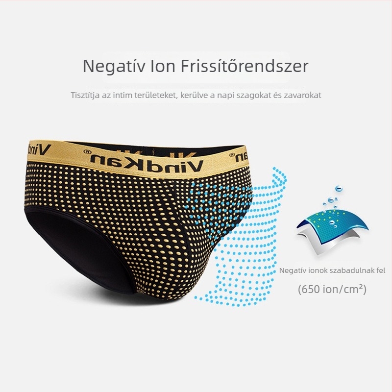 Modal anyagú férfi alsónadrág — testformázó, antibakteriális, kötött anyag, OEM-támogatás