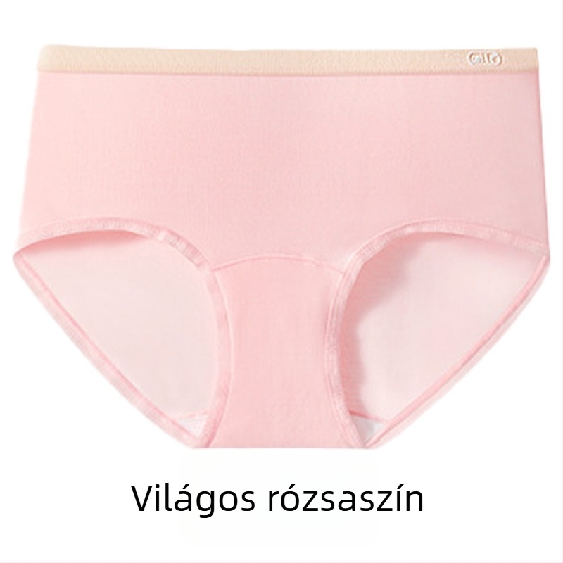 Lányoknak készült modal anyagú színblokkolt antibakteriális alsónemű, 10A osztály, középmagas derék