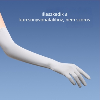 UV-védett alkarvédő nyárra, ice silk anyagú nylon 71–80%, eredeti dizájn, vezetéshez