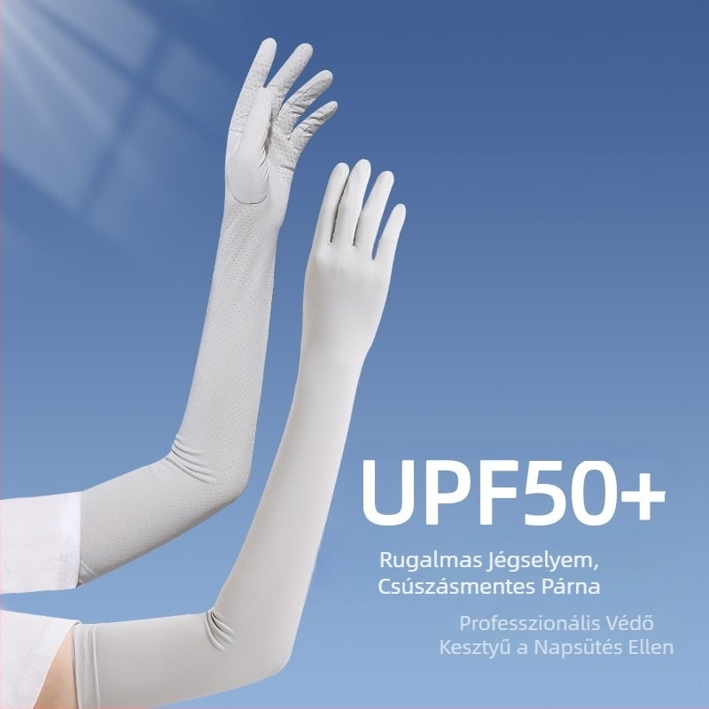 UV-védett alkarvédő nyárra, ice silk anyagú nylon 71–80%, eredeti dizájn, vezetéshez