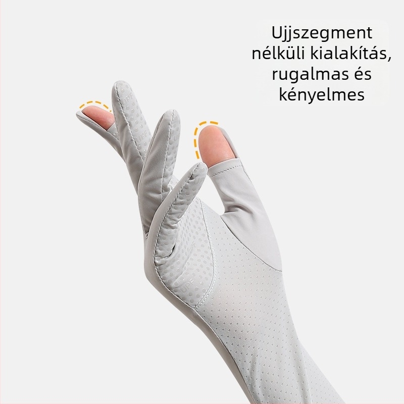 UV-védett alkarvédő nyárra, ice silk anyagú nylon 71–80%, eredeti dizájn, vezetéshez