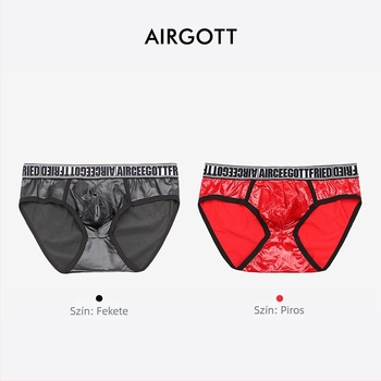 AirGOTT Férfi alsónemű - butt lift funkció, poliészter rost, alacsony derekú, egyszínű