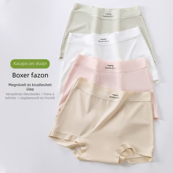 Női Ice Silk boxer alsó, középmagas derékvonal, hosszított fazon, hasformázó hatás, csípőfedés