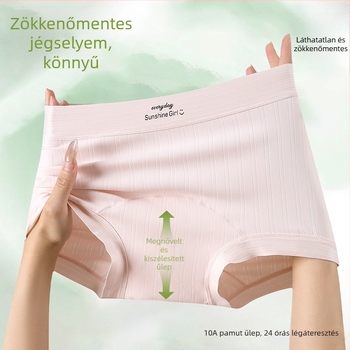 Női Ice Silk boxer alsó, középmagas derékvonal, hosszított fazon, hasformázó hatás, csípőfedés