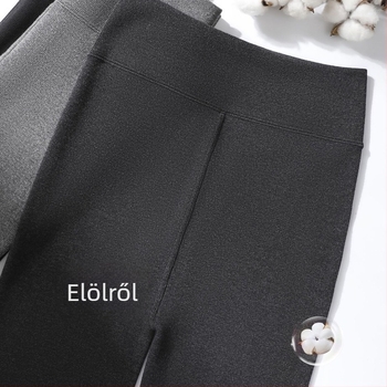 Női pamut velúr harisnya, három-zónás nyomáscsökkentés, vastag és meleg, mintázat csíkos/karos, harisnyanadrág hossz