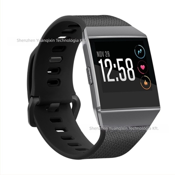 Csere szilikon karkötő Fitbit Ionichoz – szilikon anyagú karkötő, csat pin típusú, kompatibilis modell 21065271990, súly 20 g