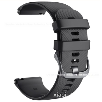Szilikon óraszíj Garmin Vivoactive 4-hez és Huawei órákhoz, 18/20/22 mm szélességek