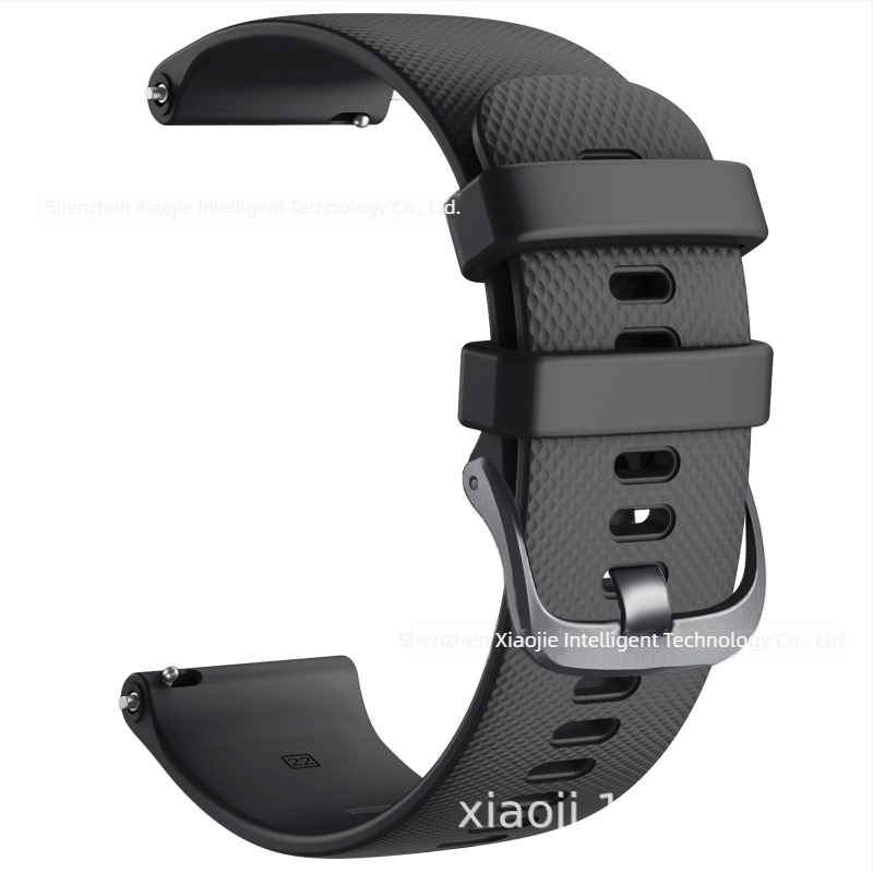 Szilikon óraszíj Garmin Vivoactive 4-hez és Huawei órákhoz, 18/20/22 mm szélességek